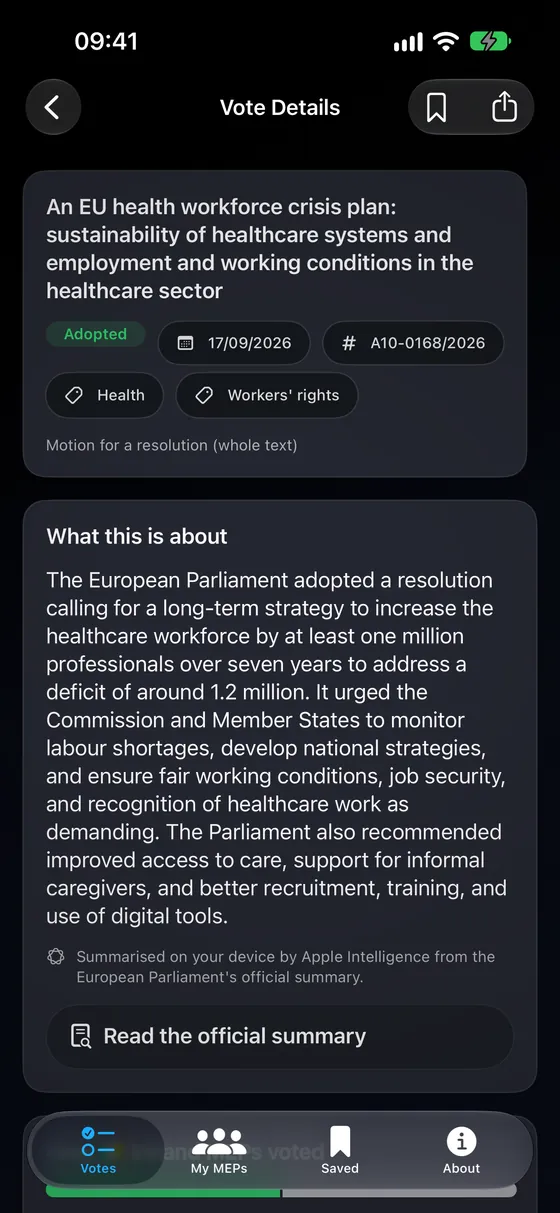 HowEMPVote screenshot 2
