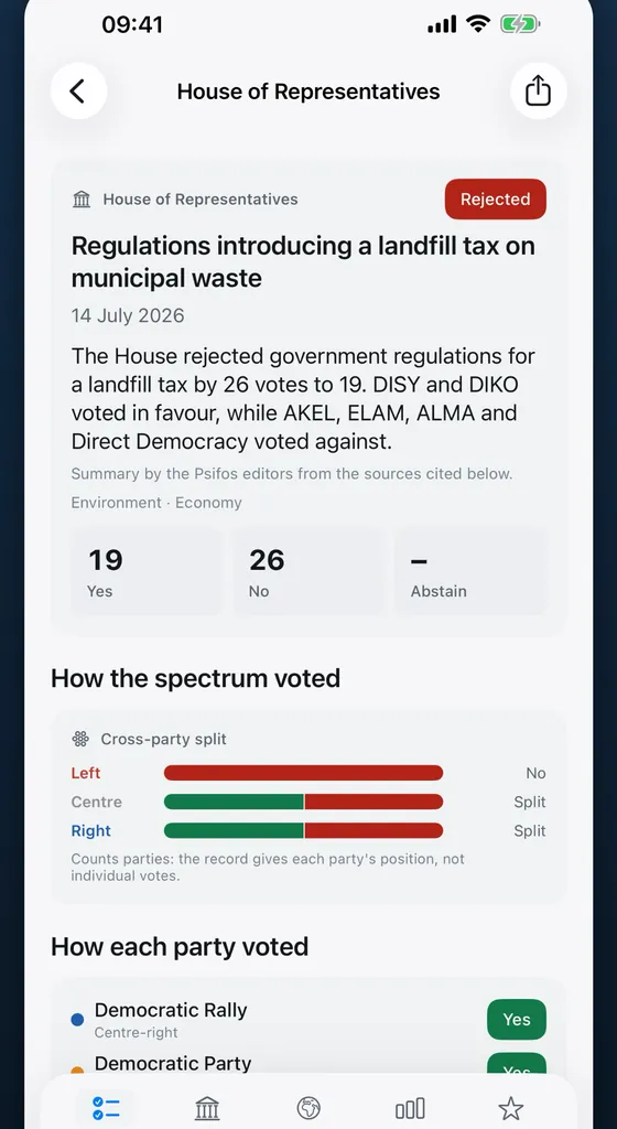 Psifos screenshot 2